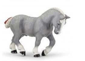 Gray Percheron Papo FIgure - 51551 - Image 1