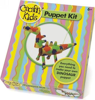Paul Lamond Crafty Kitds - Dinosaur Puppet Kit - Image 1