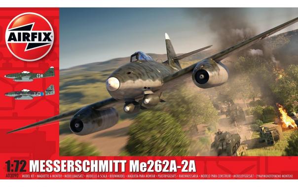 1:72 Messerschmitt Me262A-2A Airfix Model Kit: A03090 - Image 1