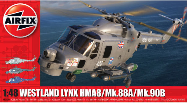 1:48 Westland Lynx HMA8/Mk.88/Mk.90B Airfix Model Kit: A10107A - Image 1