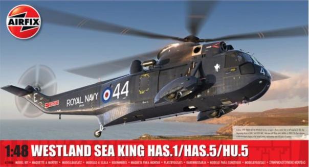 1:48 Westland Sea King HAS.1/HAS.5/HU.5 Airfix Model Kit: A11006 - Image 1