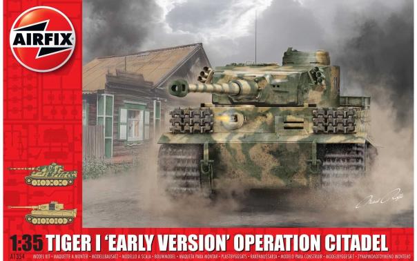 1:35 Tiger I 'Early Version' Operation Citadel Airfix Model Kit: A1354 - Image 1