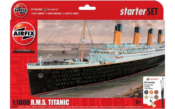 1:1000 R.M.S. Titanic Gift Set Airfix Model Kit: A55314 - Image 1