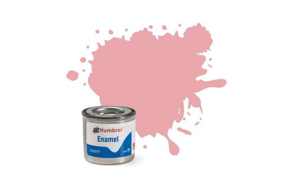 57 Pastel Pink Matt - 14ml Humbrol Enamel Paint - Image 1