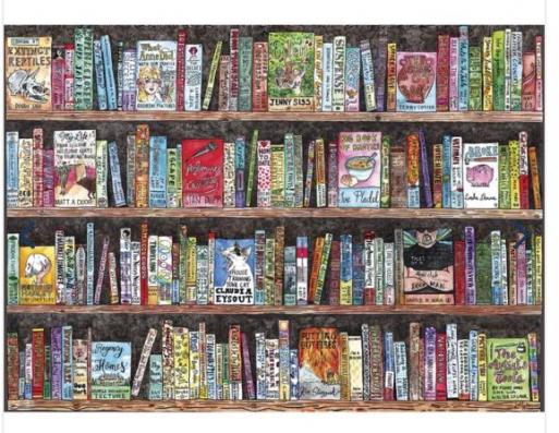 1000 Piece - Authorful Puns Gibsons Jigsaw Puzzle G6257 - Image 2