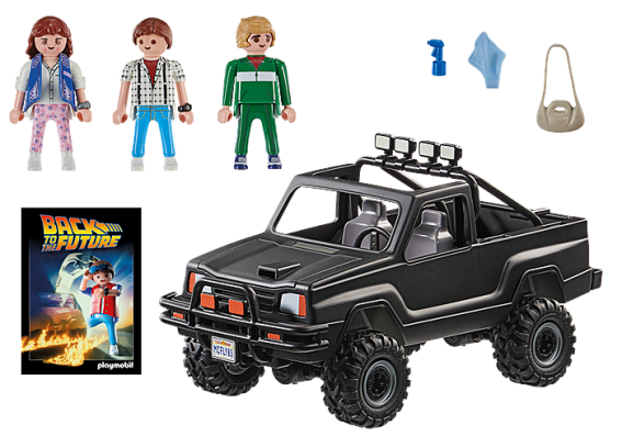 Playmobil 70633 - Back to the Future Marty's Pick-up Truck - Image 2