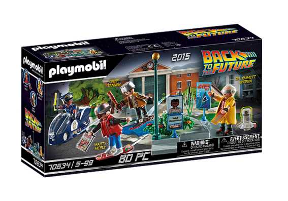 Playmobil 70634 - Back to the Future Part II Hoverboard Chase - Image 1