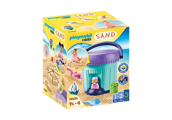 Playmobil 1 2 3... 70339 - Bakery Sand Bucket - Image 1