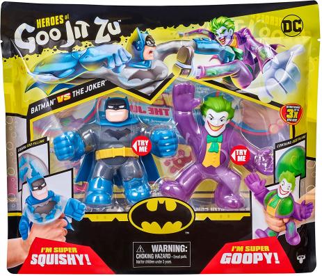 Heroes of Goo Jit Zu DC Super Hero - Batman Vs The Joker - Image 1