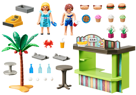 Playmobil 70437 - Beach Snack Bar - Image 2