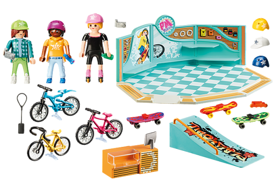 Playmobil 9402 - Bike & Skate Shop - Image 2
