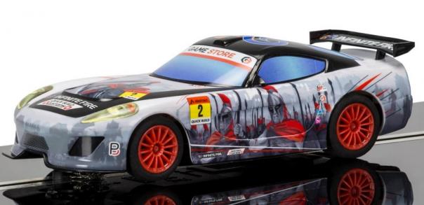 Scalextric C3839 - Team GT Lighning: Team GT Spartan Comic Book Slot Cart - Image 1
