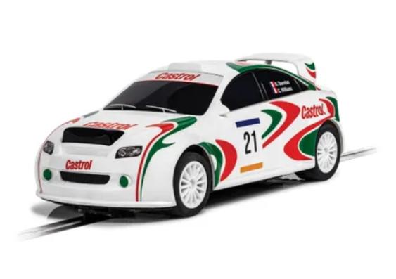 Scalextric C4302 - Castrol Rally Car Slot Car - Image 1