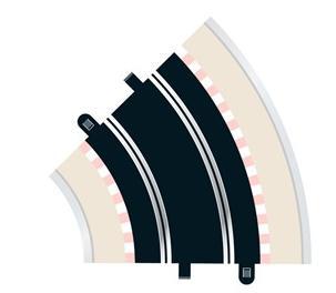 Scalextric Radius 2 Curve 45°  2 Track pieces - C8206 - Image 1