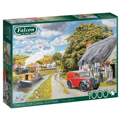 1000 Piece - Parcel For Canal Cottage Falcon Jigsaw Puzzle 11299 - Image 1