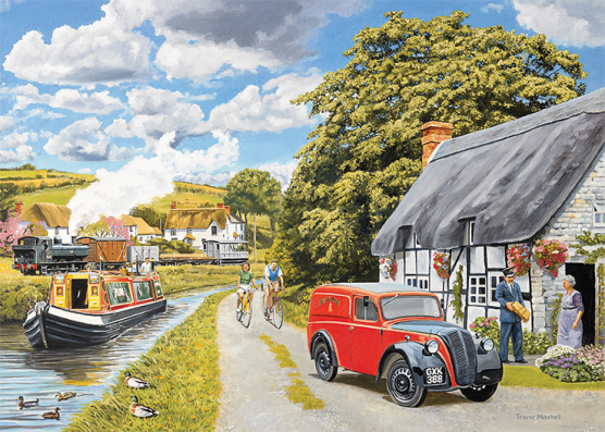 1000 Piece - Parcel For Canal Cottage Falcon Jigsaw Puzzle 11299 - Image 2