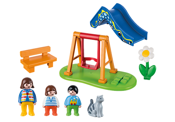 Playmobil 1 2 3 70130 - Children's Playground - Image 2