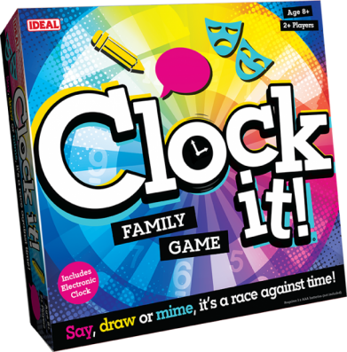 Ideal - Clock It Family Game - Image 1
