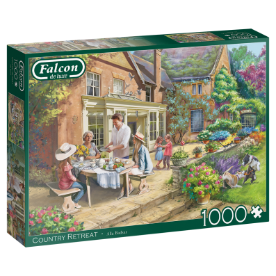 1000 Piece - Country Retreat Falcon Jigsaw Puzzle 11296 - Image 1