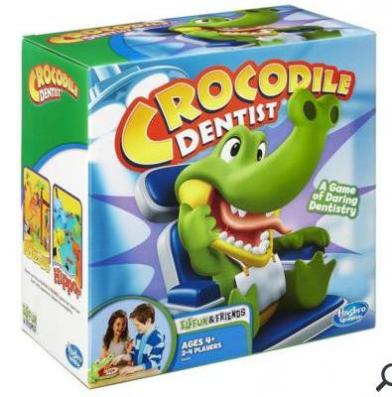 Hasbro Crocodile Dentist Childrens Game - Image 1