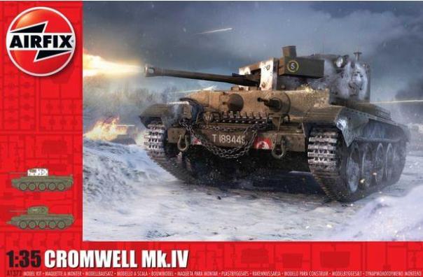 1:35 Cromwell Mk.IV Airfix Model Kit: A1373 - Image 1