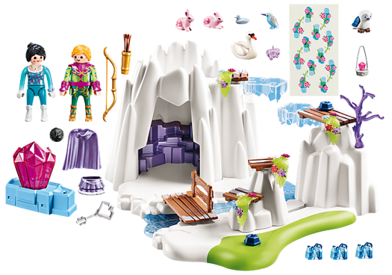 Playmobil 9470 - Crystal Diamond Hideout - Image 2