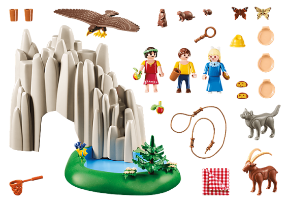 Playmobil Heidi 70254 - Crystal Lake - Image 2