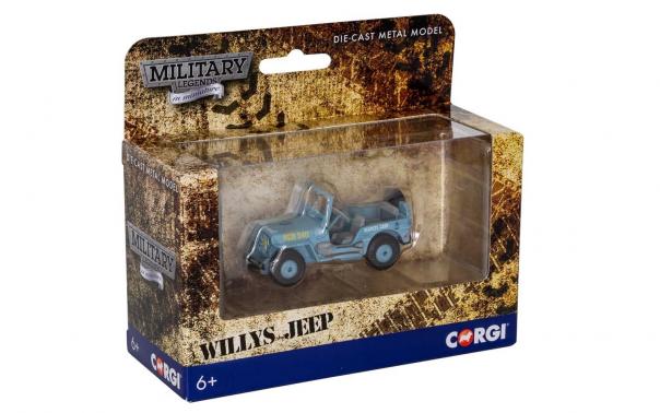 Corgi CS90633 - MiM - Willys Jeep - SeeBees Die--Cast Vehicle - Image 1