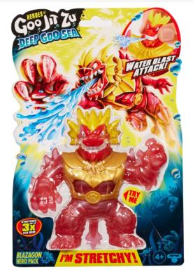 Heroes of Goo Jit Zu Deep Goo Sea- Blazagon Figure - Image 1