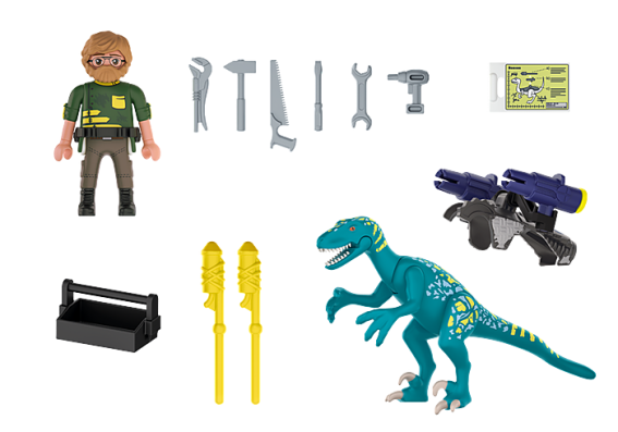 Playmobil 70629 - Deinonychus: Ready for Battle - Image 2