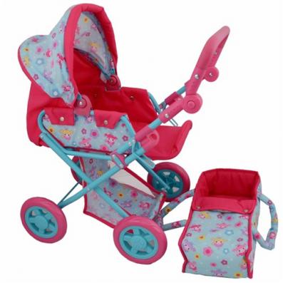 Dolls World - Deluxe Dolls Pram & Baby Carrier - Image 1