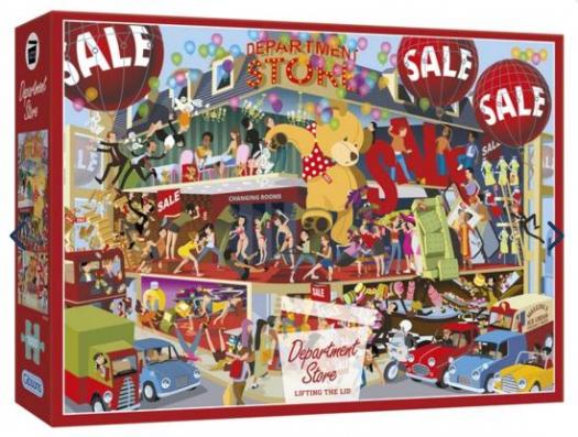 1000 Piece - Lifting The Lid Department Store Gibsons Jigsaw Puzzle - G7108 - Image 1