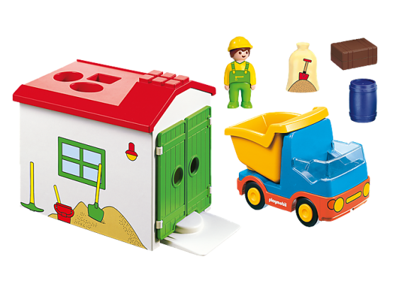 Playmobil 1 2 3 70184 - Dump Truck - Image 2