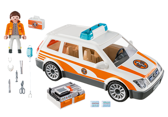 Playmobil 70050 - Emergency Car With Siren - Image 2