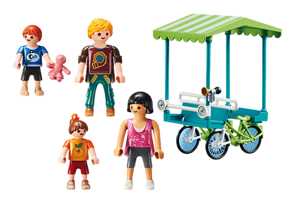 Playmobil 70093 - Family Bicycle - Image 2