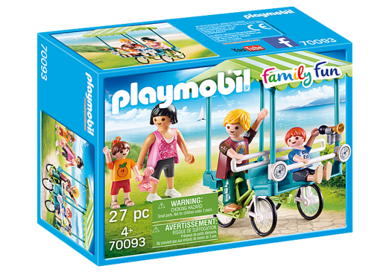Playmobil 70093 - Family Bicycle - Image 1