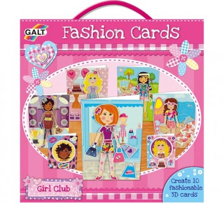 GALT Fashion Cards Crafting Kit - Image 1