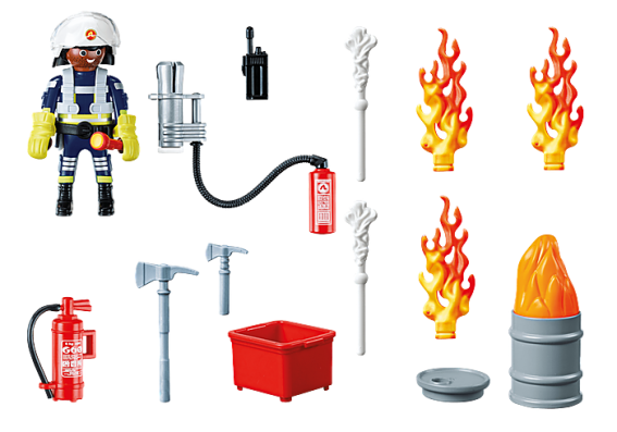 Playmobil 70291 - Fire Rescue Gift Set - Image 2