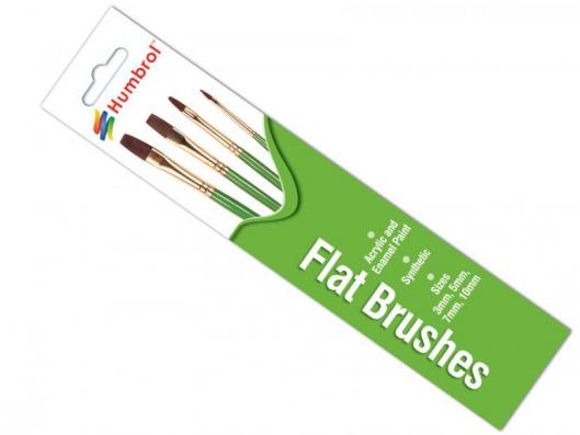 Humbrol Flat Brush Pack: AG4305 - Image 1