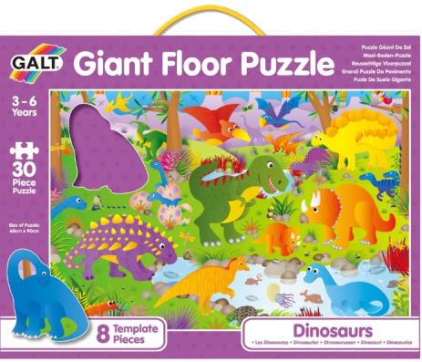 30 Piece Dinosaurs Giant Floor GALT Jigsaw Puzzle - Image 1