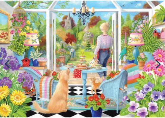 100XXL Piece - Summer Reflections Gibsons Jigsaw Puzzle G2227 - Image 1