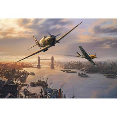 500 Piece - Spitfire Skirmish GIbsons Jigsaw Puzzle G3112 - Image 1