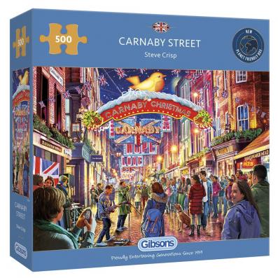500 Piece - Carnaby Street Gibsons Jigsaw Puzzle G3124 - Image 1