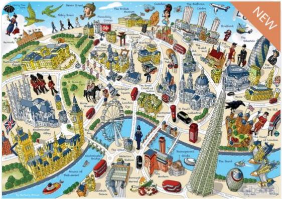 500 Piece - This Is London Gibsons Jigsaw Puzzle G3137 - Image 2