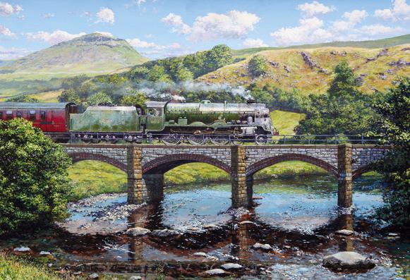 500 Piece - Crossing The Ribble Gibson Jigsaw Puzzle G3417 - Image 1
