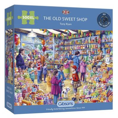 500XL Piece - The Old Sweet Shop Gibsons Jigsaw Puzzle G3545 - Image 1