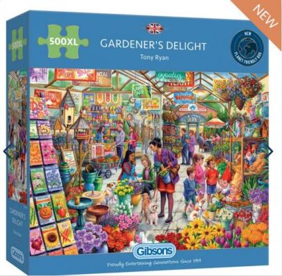 500XL Piece - Gardener's Delight Gibsons Jigsaw Puzzle G3548 - Image 1