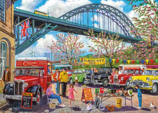 500XL Piece - Newcastle Gibsons Jigsaw Puzzle G3551 - Image 1