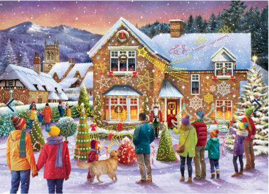 500XL Piece - Dressed Up For Christmas Gibsons Jigsaw Puzzle G3558 - Image 1