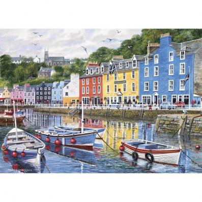 1000 Piece - Tobermory Gibsons Jigsaw Puzzle G6058 - Image 1